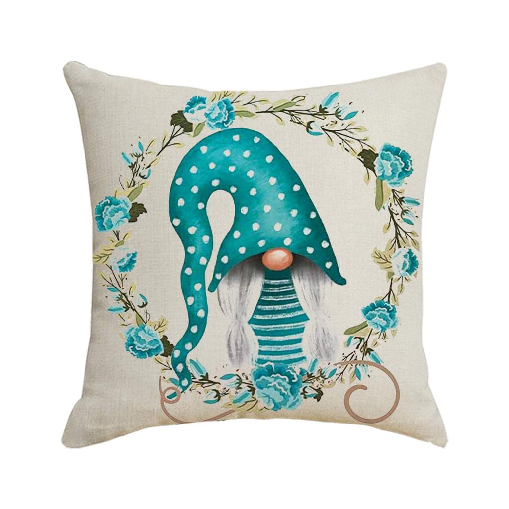 New Christmas Pillow Cover, Festive Pillow, Cushion Cover, Gift Backrest Cover, Waist Cushion Cover