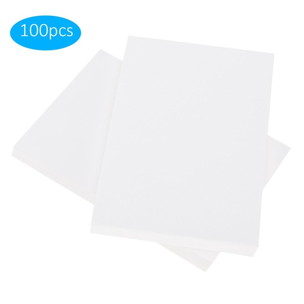100pcs Paper White Cardstock Paper White Tagboard Watercolor Paper Thick Chipboard  Book Cover A