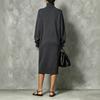 Women's Casual Turtleneck Sweater Dress for Comfortable Everyday Wear