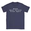 MUGA Make Ukraine Great Again  T-Shirt Summer Cotton T-Shirts For Couple Casual Tshirt Short-Sleeved Street Style Clothes