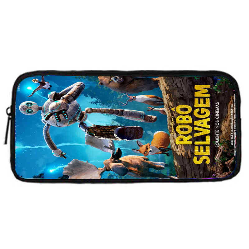 The Wild Robot Wilderness Robot Anime Backpack Student School Bag Computer Bag Standard
