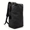 Large Capacity Khaki Canvas Backpack Men's Adjustable Travel Mountaineering Backpack Men's Backpack