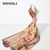 WENSLI Women's Silk Chiffon Scarf & Shawl
