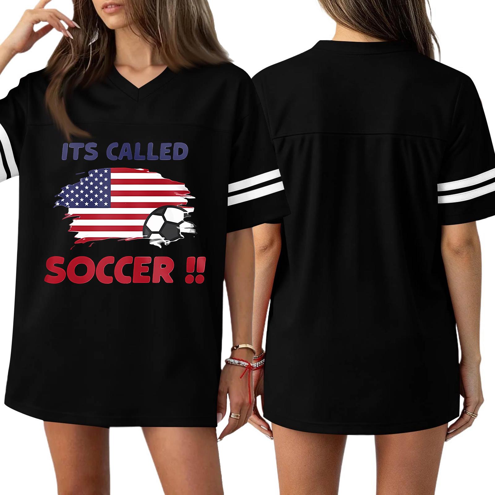 

Women s Casual & Stylish V-Neck Sports — Print Short-Sleeve Athletic T-Shirt Top L чёрный