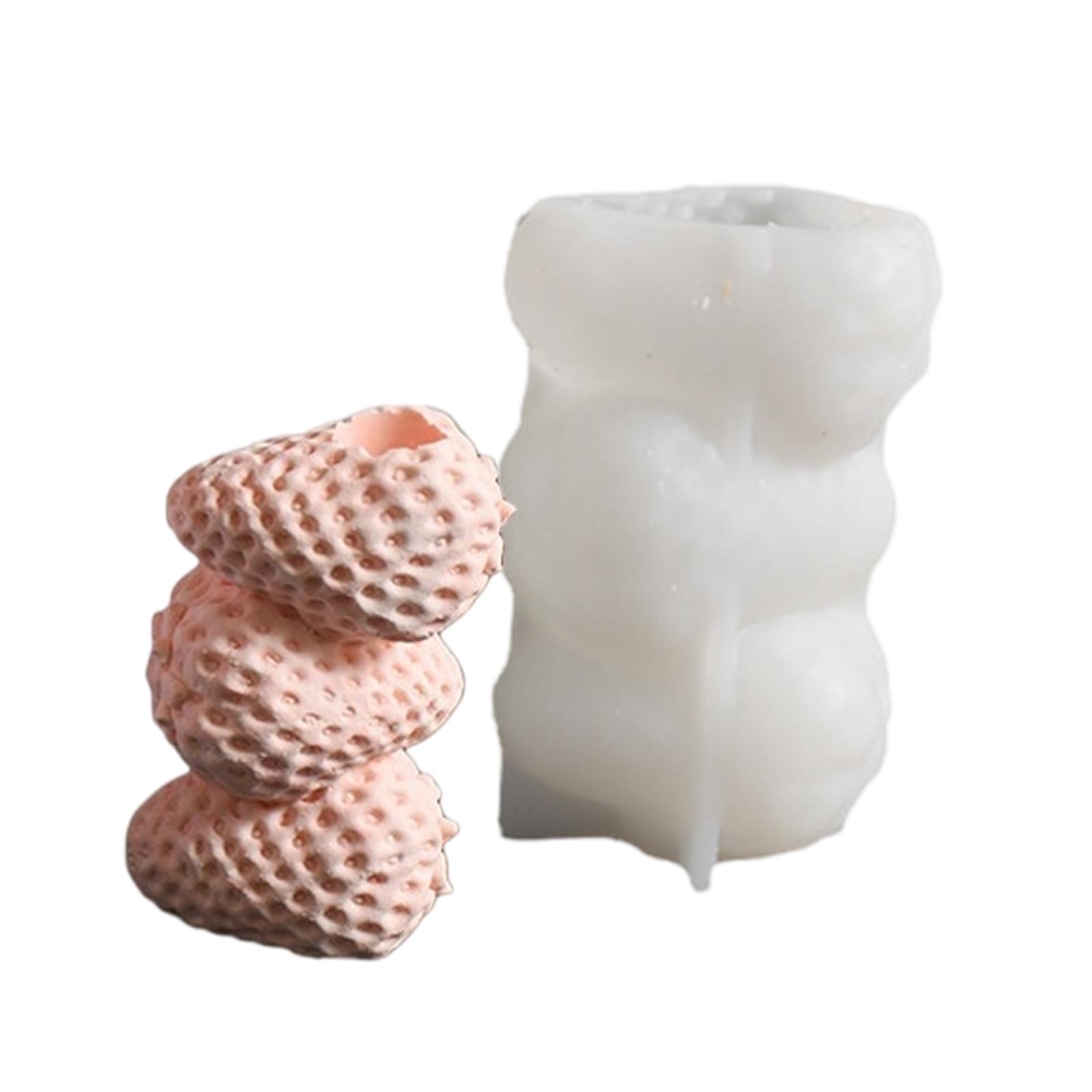 

Высококачественная силиконовая форма для уникальных подсвечников в виде фруктов, идеально подходящих для любителей DIY и домашнего декора T2