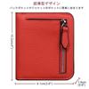 [GADIEMKENSD] Ladies Bifold Card Case Men's Compact and Light Folding Wallet Thin Mini Wallet Cute Billfold Coin Leather Purse RFID Blocking Trip