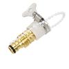 Aluminum Zinc Zinc Alloy Faucet Tap Connector 15-23mm Garden Water Hose Pipe  Garden Outdoor