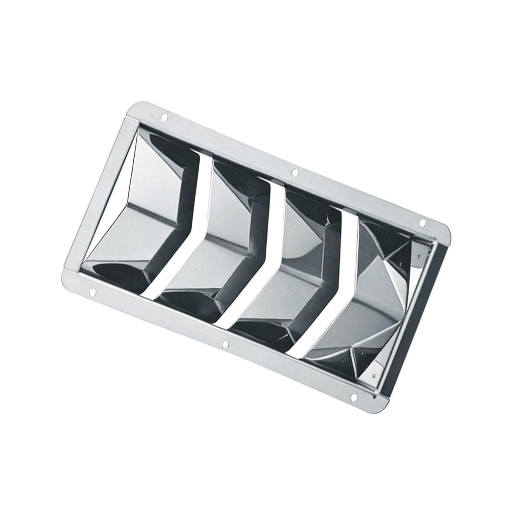 Heavy Duty Rectangle Vent Cover with Efficient Air Circulation System Waterproof Vent Cover Upgrades Designed for Boats