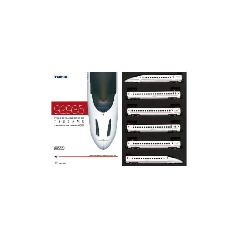

tomix Kyushu Shinkansen 800 series Tsubame U005 formation 6 car set [92935] [Железнодорожная модель] N gauge, TOMIX