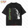Burning Spear Never Worn Washed Black Vintage Oversized T-Shirt MHQE
