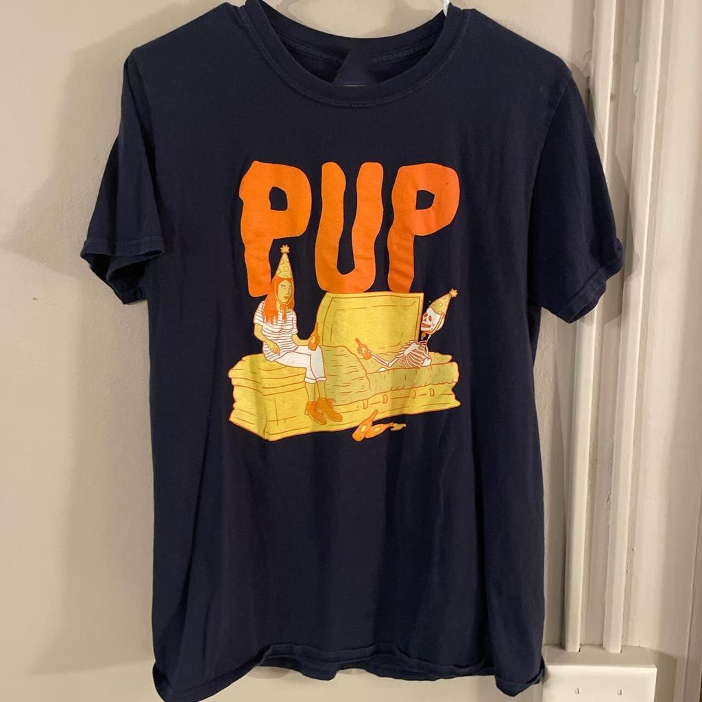 Vintage PUP Band Cotton Black Shirt Unisex Concert S To 5XL SG189