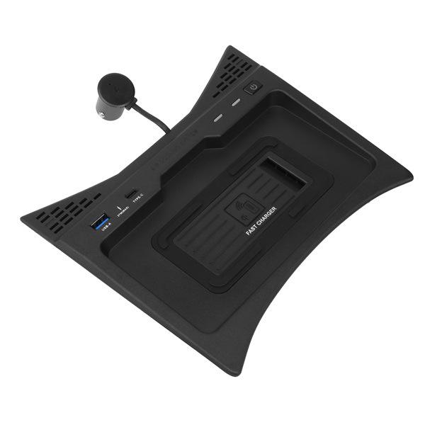 Chargeur de voiture sans fil 15W pour Nissan X-Trail T32/Qashqai J11 2014-2021