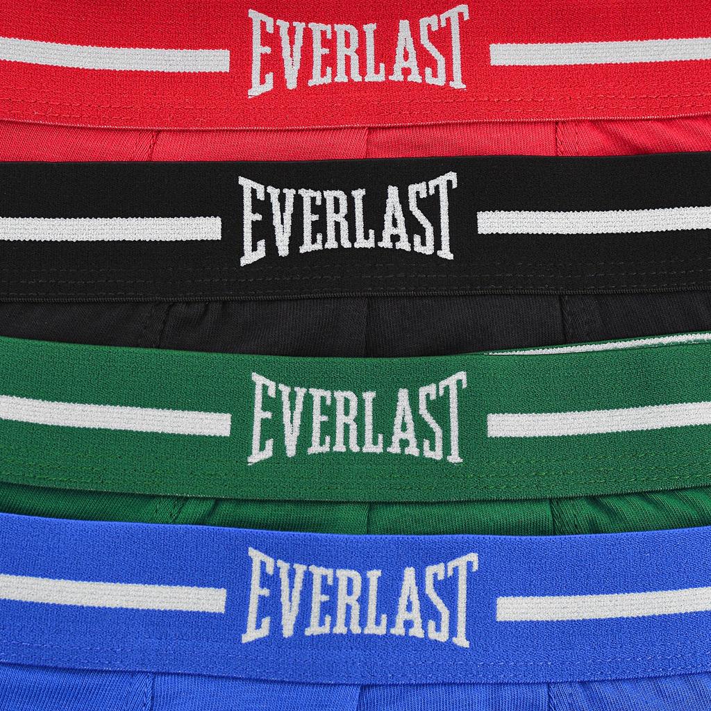 Everlast Men' Boxer Shorts EV004 Color Cotton 4 Pieces Size