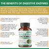 13 digestive enzymes, herbal enzymes, prebiotics, marine algae, 10 probiotics, Probiotic Supplements