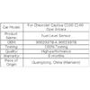 JH Auxiliary Fuel Level Sensor Fuel Gauge For Chevrolet Captiva C100 C140 Opel Antara 96629378-A 96629378