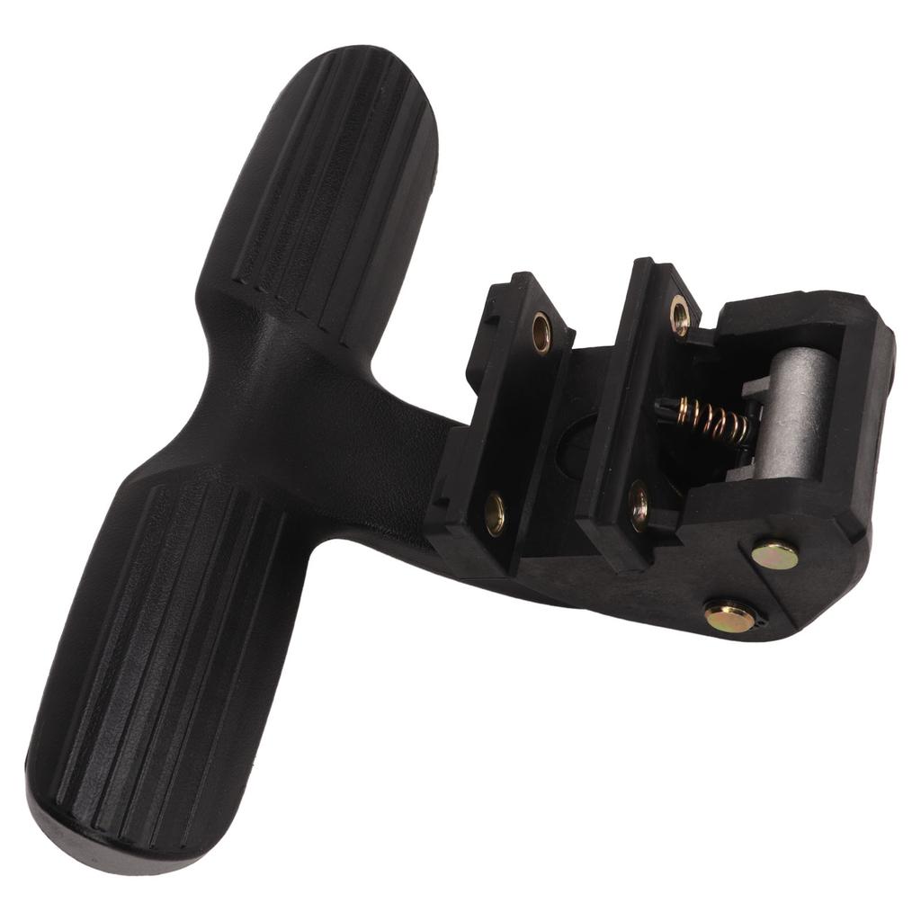 Treaptă Retractabilă pentru Picioare Scaun Spate Negru Flexibil Spătar Scaun Pedală Suport Picioare Rebound Automat pentru Autobuz RV