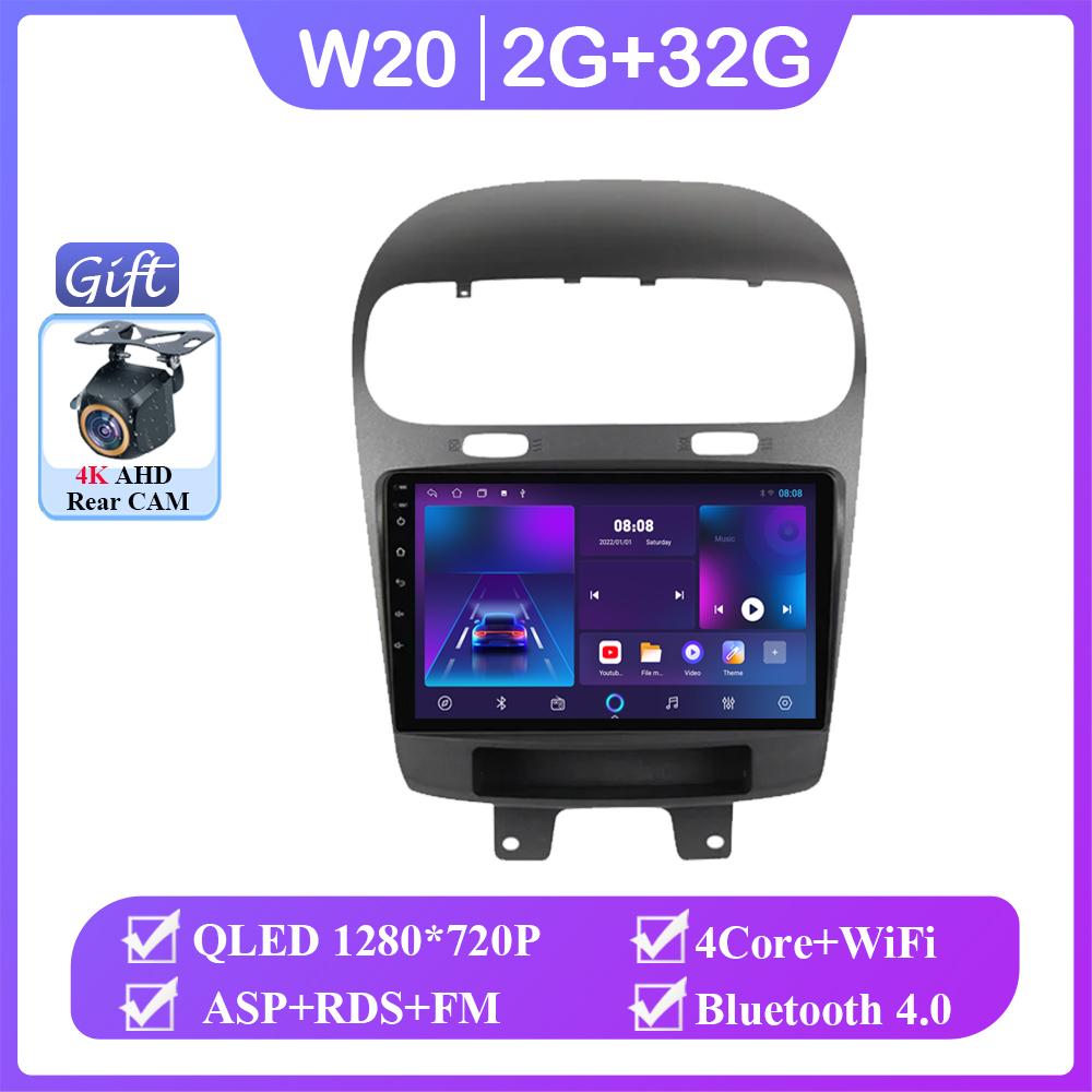 

Автомобильный DVD на Android 14 для Dodge Journey Fiat Leap Freemont 2011 - 2020 Беспроводной CarPlay Автомагнитола Мультимедийный плеер GPS-навигация