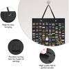 2 Pcs Hanging Earring Holder Organizer, Soft Felt Earring Organizer, Large Earring Holder, Holds Up To 600 Pairs, Wall Mount Earring Storage for