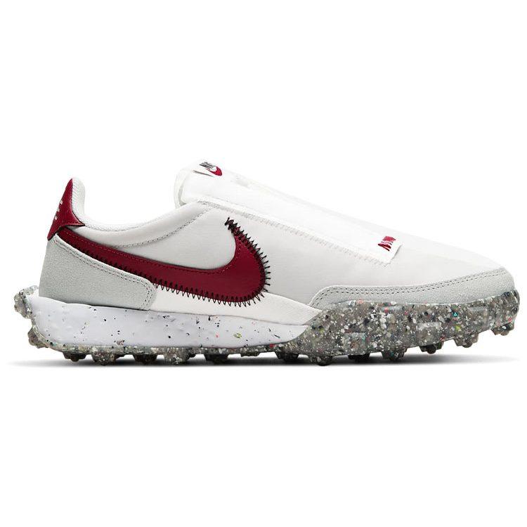 Nike Waffle Racer Crater Summit White Team Red Women's CT1983-103