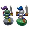 Dragon Quest AM Stor Genomskinlig Figur Slime Knight Metal Rider Set med Officiella Varor & 2, Ca. 10cm,