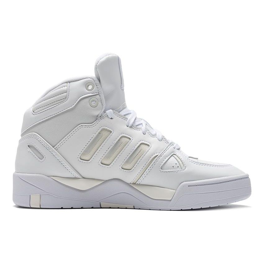 Adidas Midcity Fabric Synthetic Leather Comfortable Mid-Top Lifestyle Casual Shoes Unisex Casual Shoes White ID5400