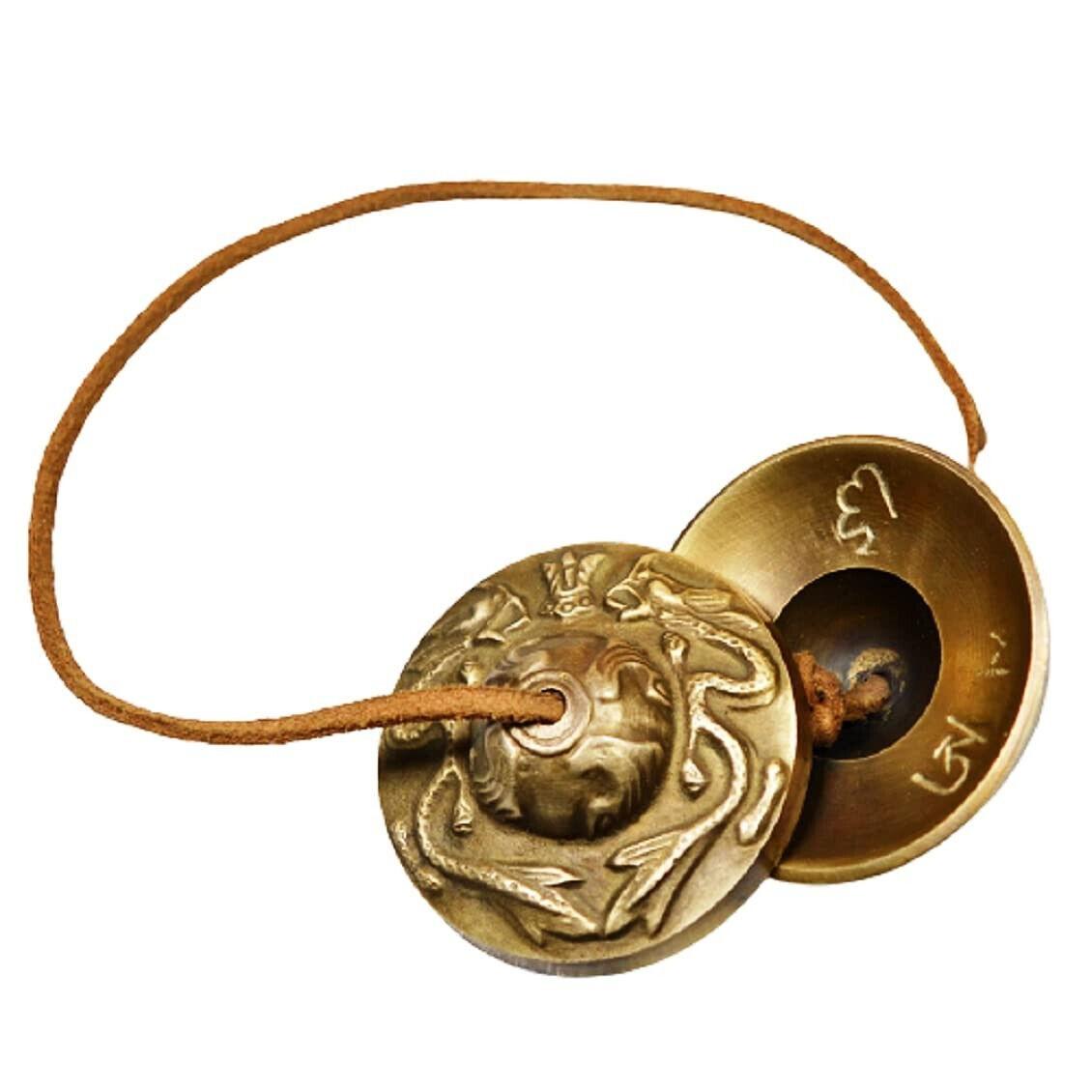 Traditional Brass Tingsha Bell For Meditation QA611