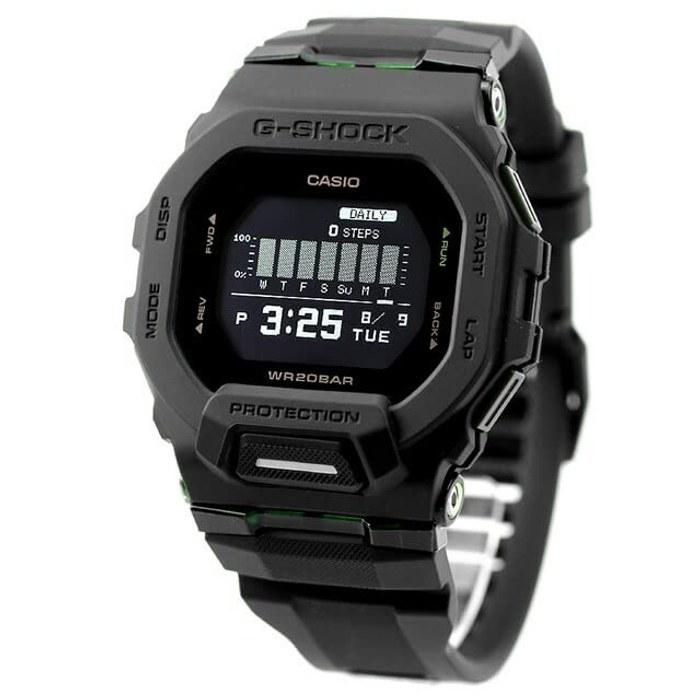 Casio G-Shock G-Squad GBD-200 Series Quartz Men s Watch GBD-200UU-1DR Black/Black