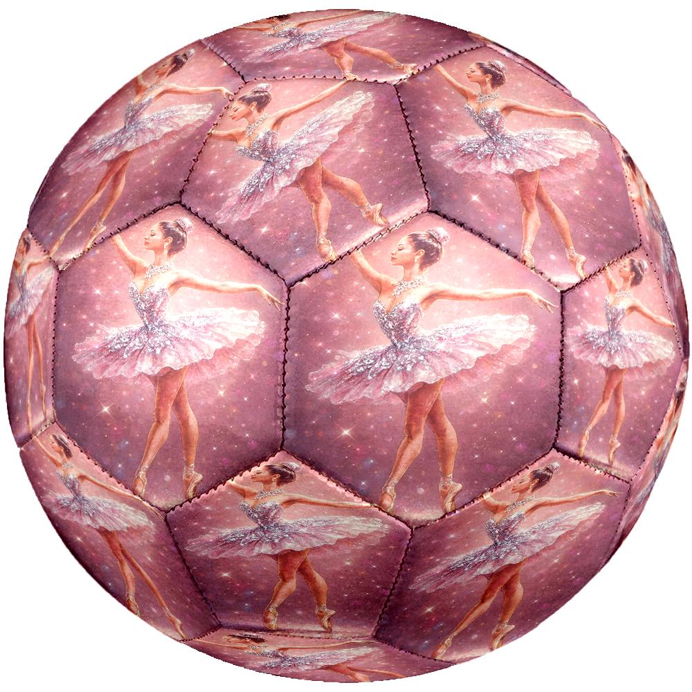 Pallone da Calcio a Tema Balletto Taglia 5, Adatto Sia per Partite Indoor che Outdoor, un Regalo Adatto a Tutti.