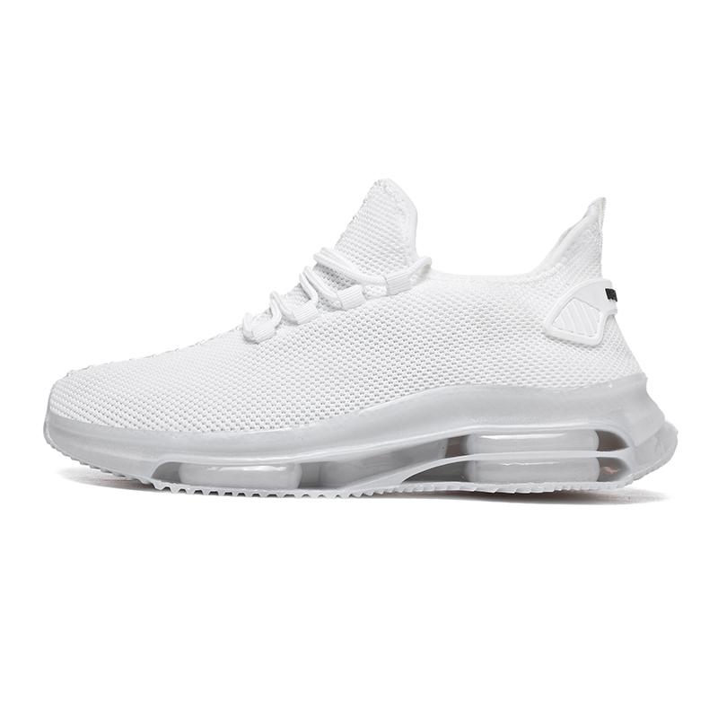 

Модные кроссовки для мужчин, нескользящие повседневные кроссовки для активного отдыха на открытом воздухе, беговые тренировочные кроссовки, большие размеры 36-47 43 белый