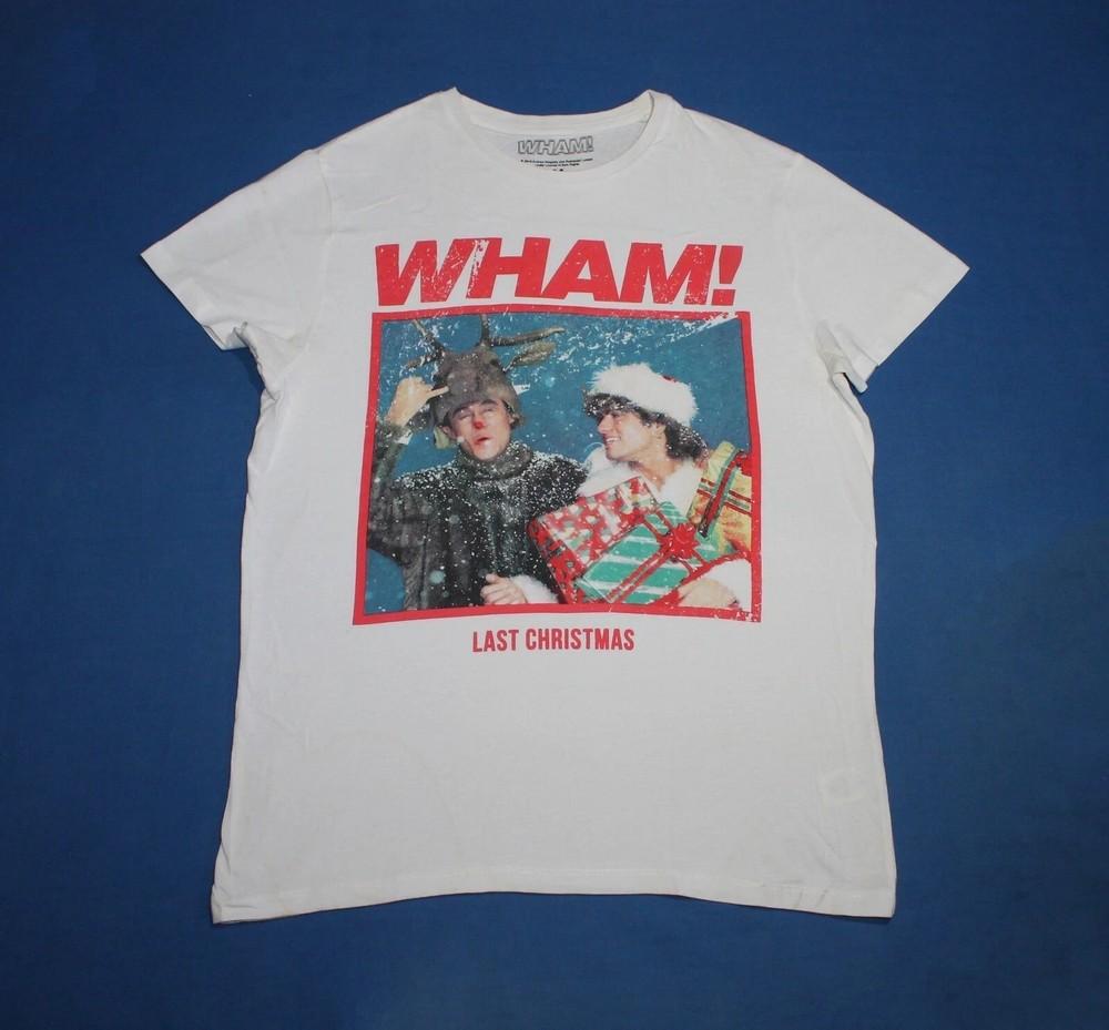 Hot Merry Christmas Wham Band Pop Band Gift Xmas S to 5XL Shirt BB735 Unisex T-Shirt S