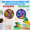 Non-Toxic Large Hard Plate Kids Sticky Ball Toy Stickyball Lndoor Dart Target Plate Outdoorparent-Child Suction Cup Ball