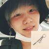 Unisex Leaf Shape Pendant Chain Min Yoon Gi Ear Stud Earrings Jewelry Fashion Chic Decoration