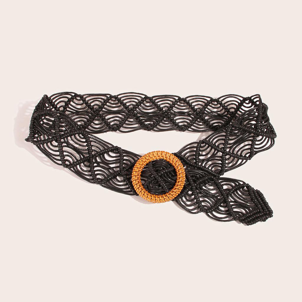 Woven Vintage Waist Belt For Women With Handmade Rope Craft For Summer And Outfits Winter