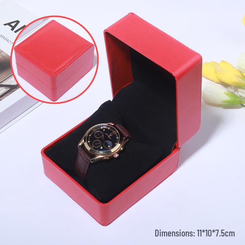 Luxury PU Leather Watch Box for Mechanical Watch Display and Storage