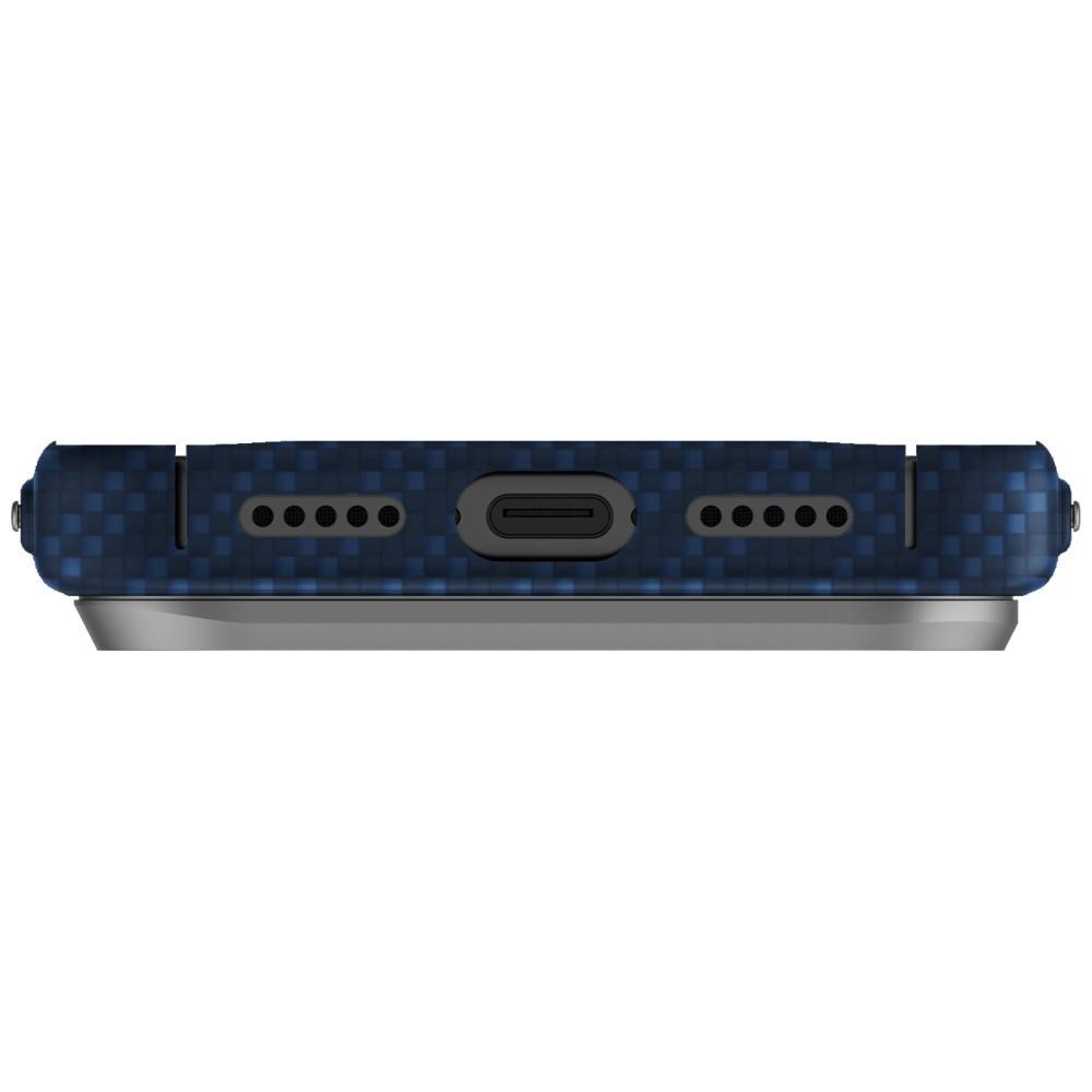 UNIQ Keva EDGE Case for iPhone 17 Pro Magclick Charging Blue