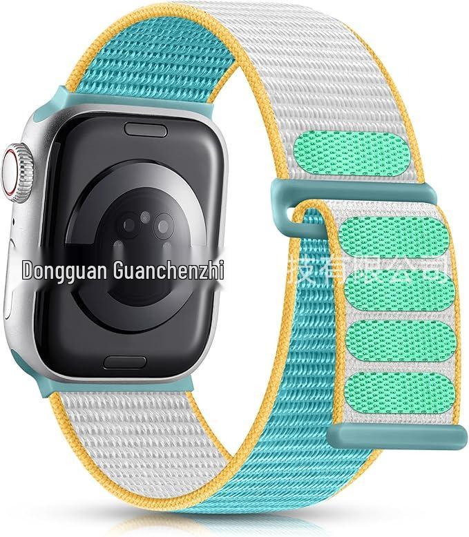 Compatible Double-Loop Nylon Watch Band for Apple Watch (iWatch987)