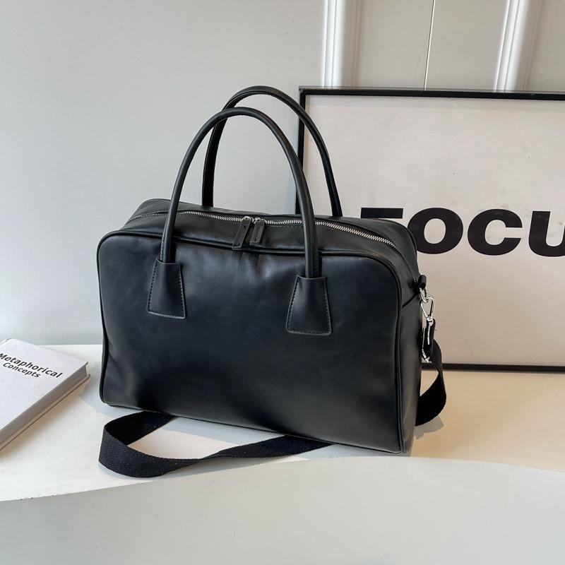 

High-quality Unisex Polyester Tote Bag For Men Large Capacity Travel Bag чорний