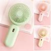 Folding Handheld Fan 3 Speed Adjustable USB Rechargeable Summer Cooling Fan Portable Outdoor Travel Mini Personal Fan