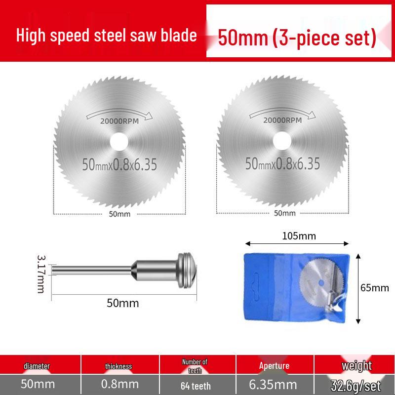 Mini High-Speed Steel Saw Blade for Woodworking and Plastic Cutting