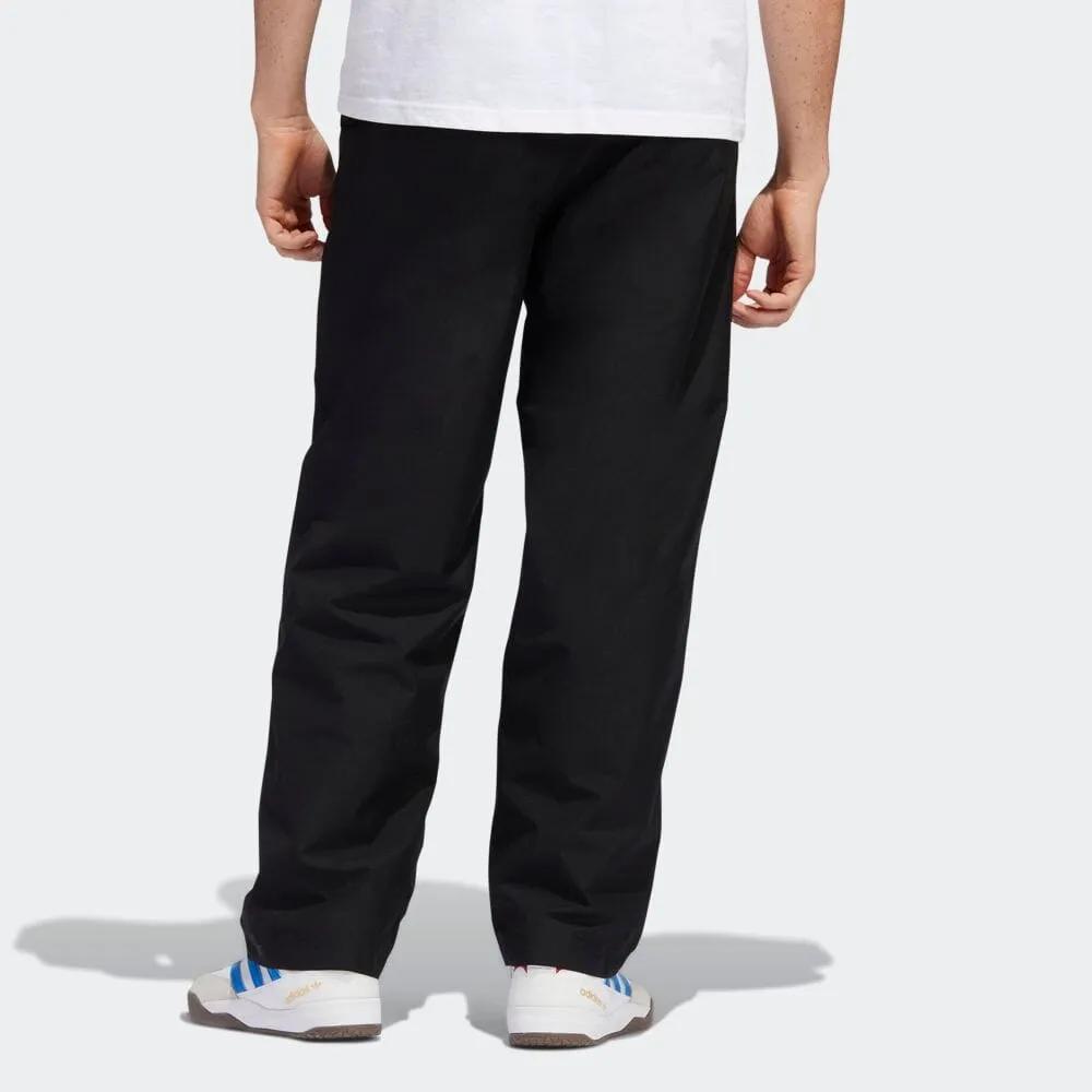 Adidas Originals Casual Pants Men's Black Moderate Straight Fit Pants (Unisex) Casual Pants HK9889