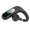 Bluetooth Earpiece V5.3 Noise Cancelling Hands Free Earphone Ultralight Portable 180 Degree Rotatable Mic for Business