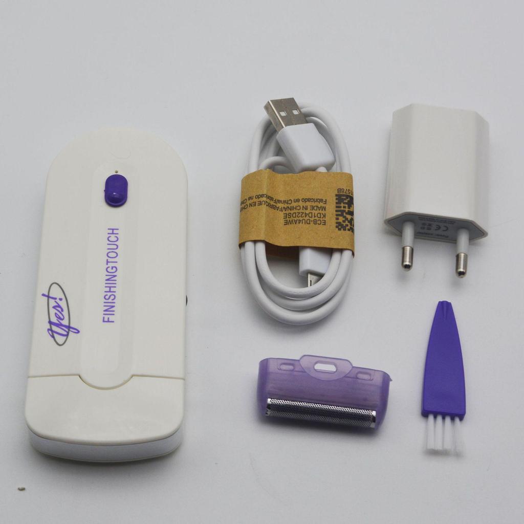 Electric Blue Light Induction Shaver for Ladies - Hair Removal Device