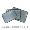 KING Semi-Hard PC Case for 15-inch and 15.6-inch Laptops, Blue Gray (A-SCLP-15.6 BG)