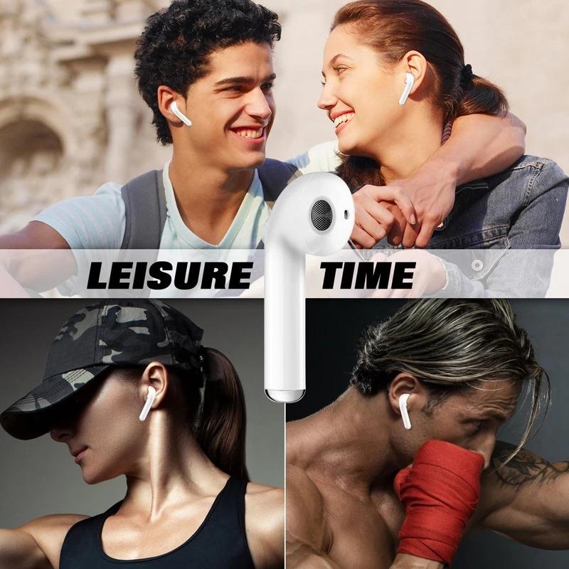 2025 Wireless Headphones In-ear Sensor Bluetooth Earphones Touch Control Pop Up Earbuds Sport Handsfree Headset For All Smartphones