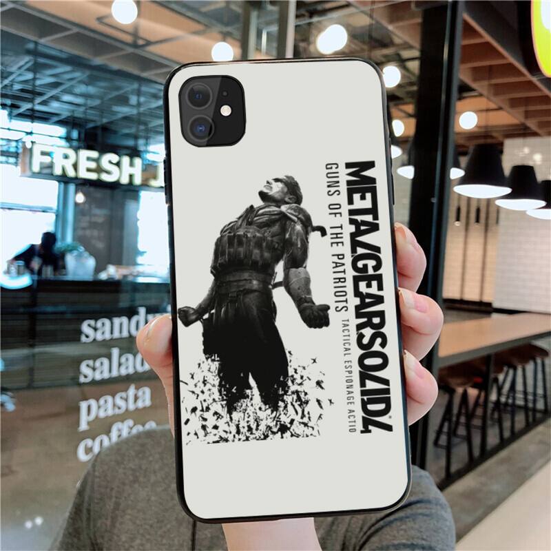Game Metal Gear Phone Case for Iphone 12 Pro Max Mini 11 Pro XS MAX 8 7 6 6S Plus X 5S SE 2020 XR Case