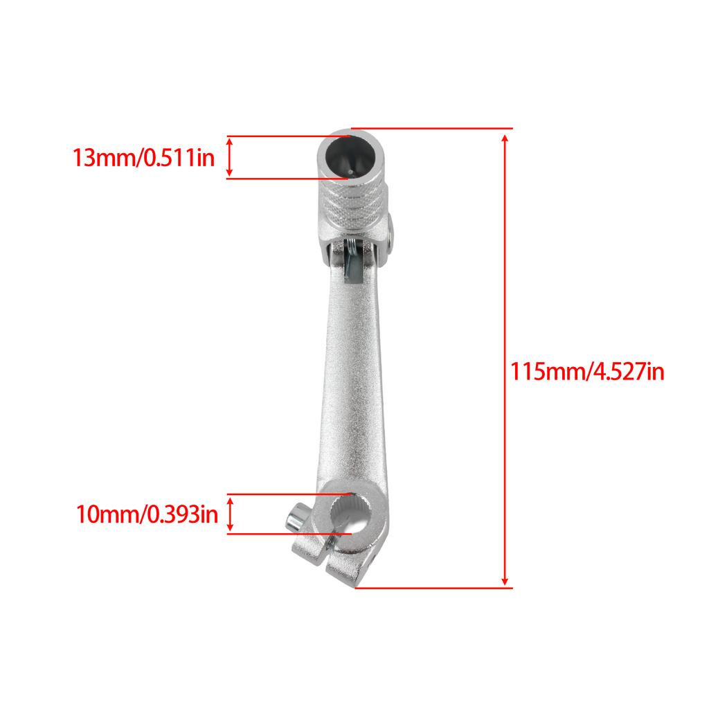Universal Motorcycle Gear Shift Lever Folding Aluminum Gear For ZongShen NC250 BSE Apollo Kayo T2 T4 110-250cc 250 ATV Dirt Bike