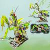Technical Mechanical Mantis Insect Life Set With light Building Blocks Bricks Animal World Model Assembly Toys for Kid Gifts