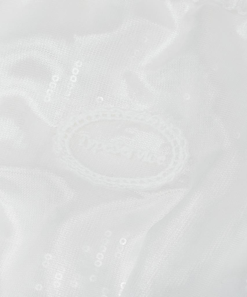 Typeservice Pailletted Knotted 2-Way Bag [White]