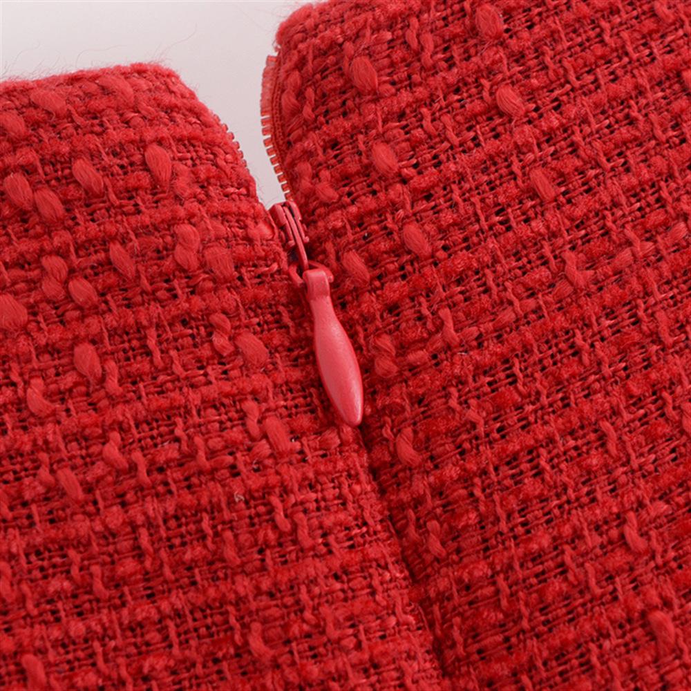 2025 Spring Women's Textured Slim Fit Sleeveless Dress