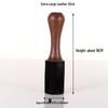 Nyingchi Tibetan Singing Bowl Set: Handmade Wooden Mallet with Leather Wrap for Sound Bowls.